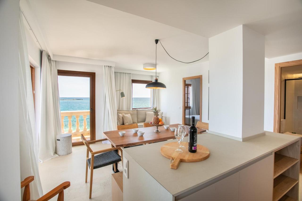 Beachfront Holiday Apartment Lotja 7 - Grupo Berna Колонья Сант Джордин Экстерьер фото